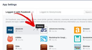 Cleaning up Facebook Apps