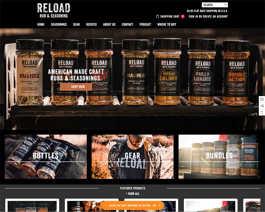 Shopify Custom Website